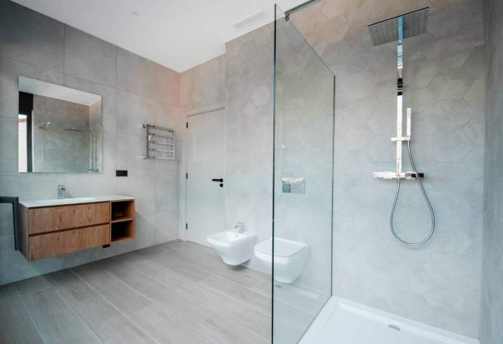 Pose carrelage salle de bain Sainte-Rose